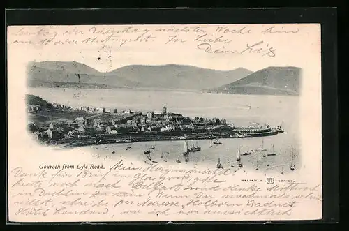 AK Gourock, View from Lyle Road