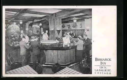 AK Chicago, IL, Bismarck Inn, 124 N. la Salle St.
