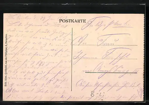 AK Beverloo, Infanterielager, Block A