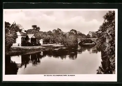 AK Glasgow, On Kelvin, Kelvingrove Park