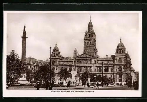 AK Glasgow, Municipal Buildings and Cenotaph