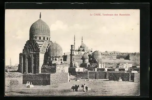 AK Le Caire, Tombeaux des Mameluks