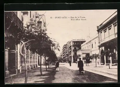 AK Port-Said, Rue de la Poste