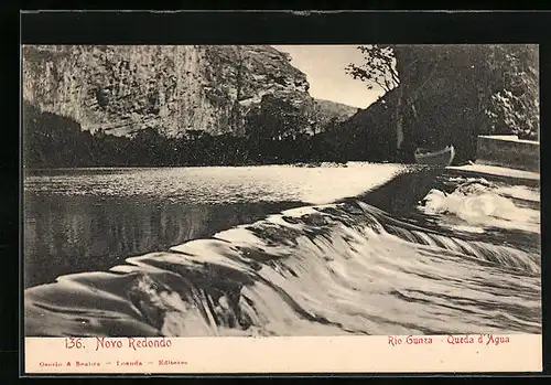 AK Novo Redondo, Rio Gunza, Queda d'Agua