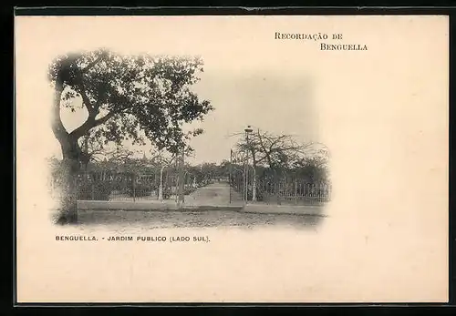 AK Benguella, Jardim Publico, Lado Sul