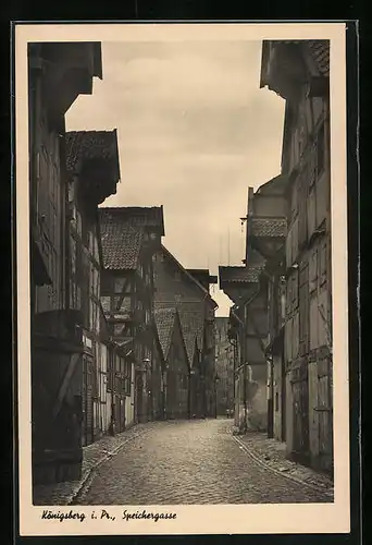 AK Königsberg i. Pr., Speichergasse