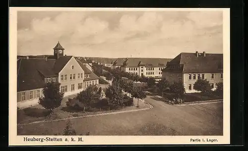 AK Stetten a. k. M., Lagerpartie Heuberg