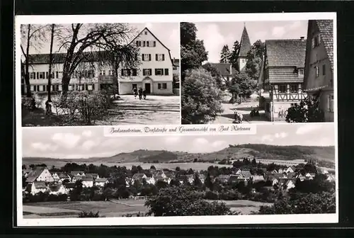 AK Bad Rietenau, Badsanatorium, Dorfstrasse, Gesamtansicht