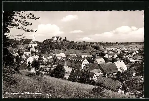 AK Veringenstadt / Hohenzollern, Blick von der Bergwiese