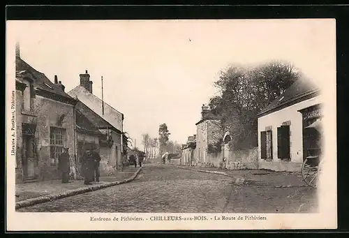 AK Chilleurs-aux-Bois, la Route de Pithiviers