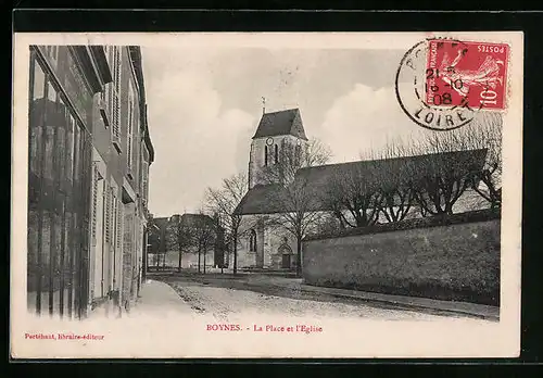 AK Boynes, la Place et l'Eglise