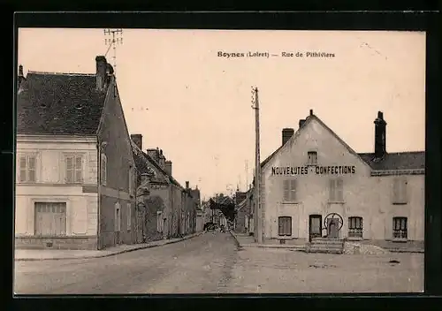 AK Boynes, Rue de Phitiviers
