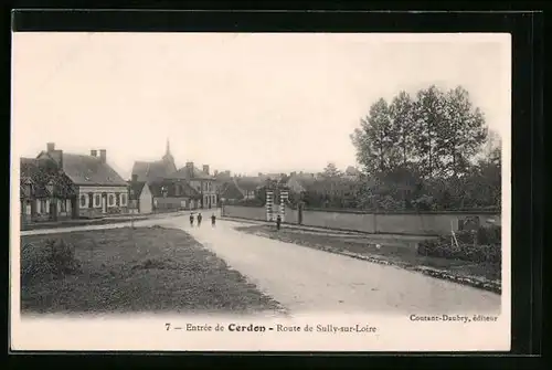 AK Cerdon, Route de Sully-sur-Loire