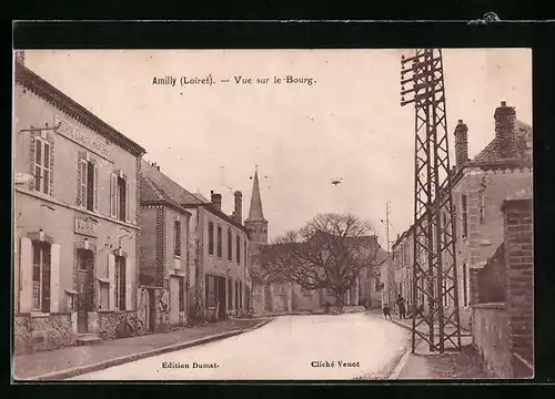 AK Amilly, vue sur le Bourg
