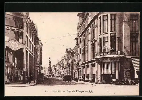 AK Reims, Rue de l`Etape