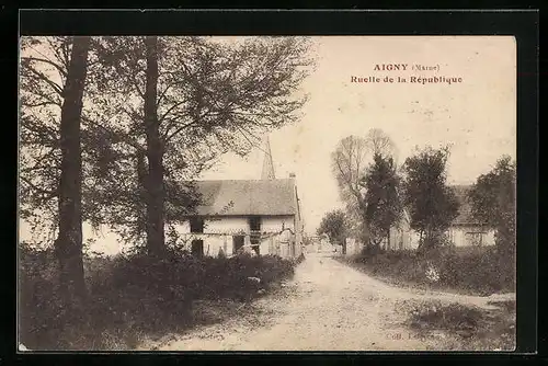 AK Aigny, Ruelle de la République