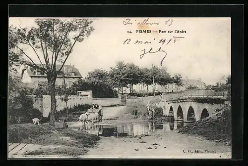 AK Fismes, Pont sur l`Ardre