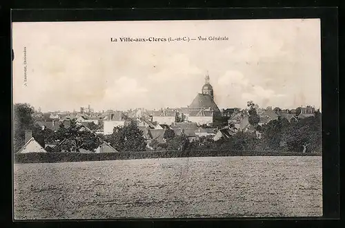 AK La Ville-aux-Clercs, Vue Générale