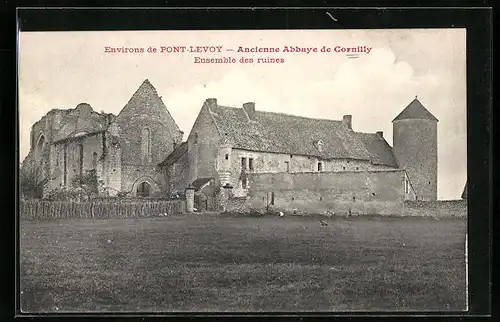 AK Cornilly, Ancienne Abbaye de Cornilly, Ensemble des ruines