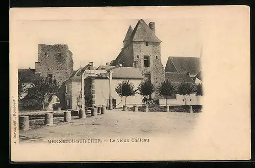 AK Mennetou-sur-Cher, Le vieux Chateau
