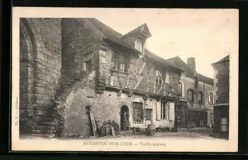 AK Mennetou-sur-Cher, Vieille Maison