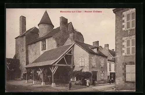 AK Mennetou-sur-Cher, Ancien Chateau