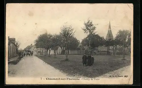 AK Chaumont-sur-Tharonne, Champ de Foire