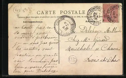 AK Chaumont-sur-Tharonne, Champ de Foire