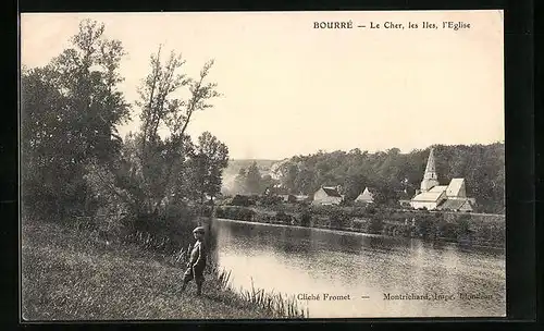 AK Bourré, Le Cher, les Iles, l`Eglise