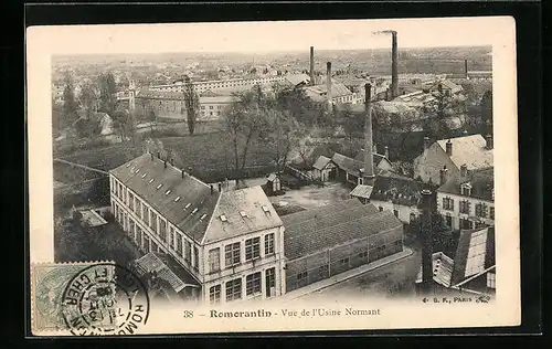 AK Romorantin, Vue de l`Usine Normant