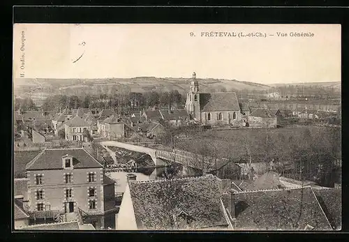 AK Fréteval, Vue Générale