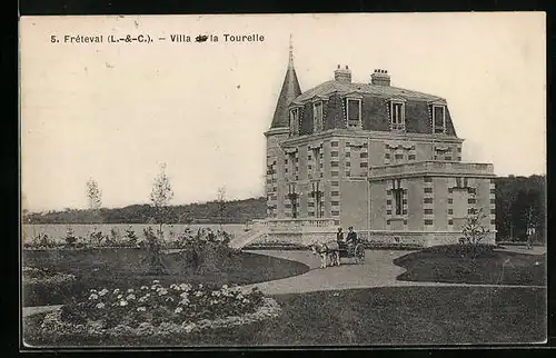 AK Fréteval, Villa la Tourelle