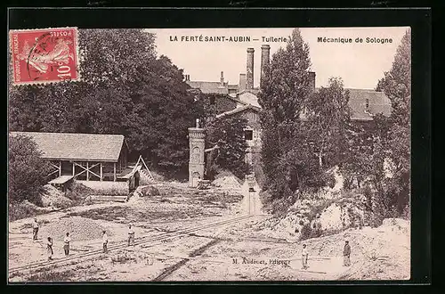 AK La Ferte-Saint-Aubin, Tullerie, Mecanique de Sologne