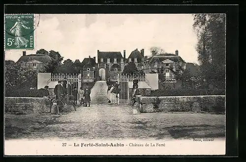 AK La Ferte-Saint-Aubin, Chateau de la ferte