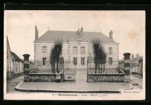 AK Boiscommun, Ecole, Mairie