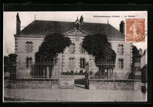 AK Boiscommun, La Mairie, facade