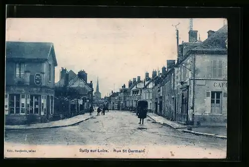 AK Sully, Rue St Germain, Cafe, Bourges