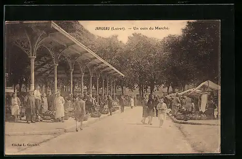 AK Jargeau, Un coin du Marche