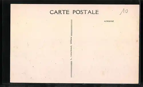 AK Lorris, Vue Generale, Hotel du Sauvage