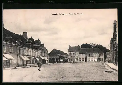 AK Lorris, Place du Marche