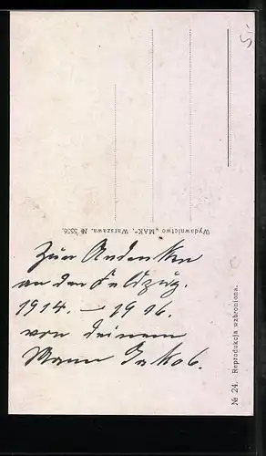 AK Kleinrussische Typen, ein Pärchen in Trachtenkleidern