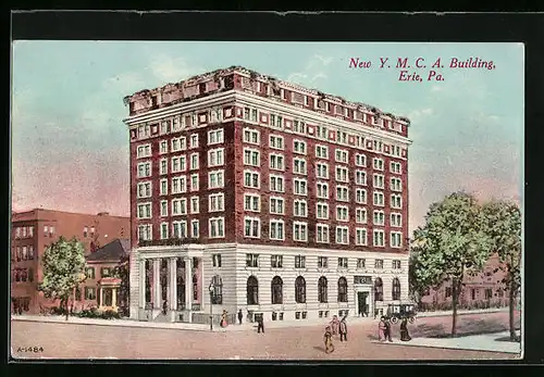 AK Erie, the New Y. M. C. A. Building