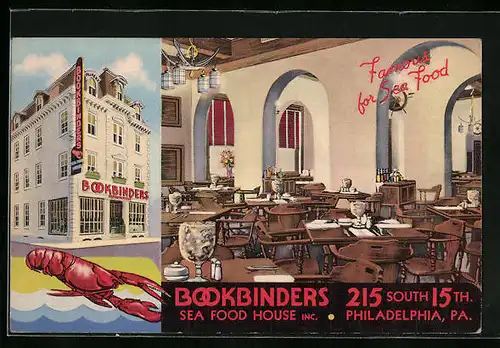 AK Philadelphia, PA, Bookbinders Sea Food House Inc.