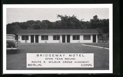 AK Berlin, CT, Route 5, the Bridgeway Motel