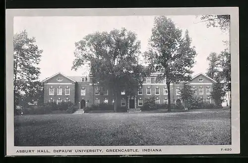 AK Greencastle, IN, Depauw University, Asbury Hall