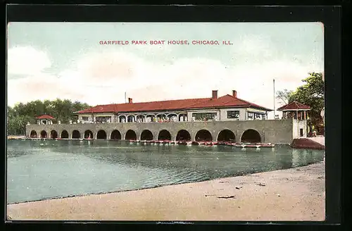 AK Chicago, IL, Garfield Park Boat House