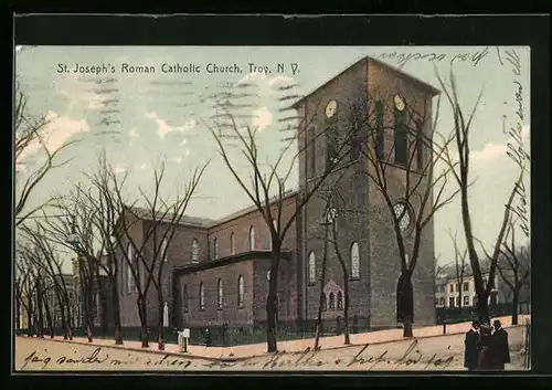 AK Troy, NY, the St. Joseph`s Roman Catholic Church