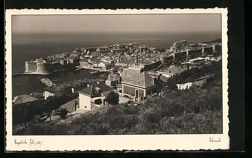 AK Dubrovnik, Generalansicht der Stadt