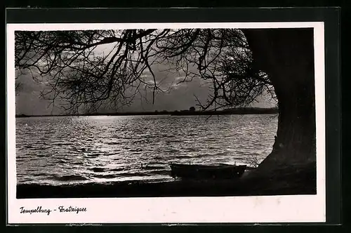 AK Tempelburg, am Ufer des Dratzigsee