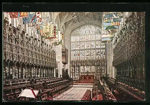 AK Windsor, the Choir of St Georges Chapel